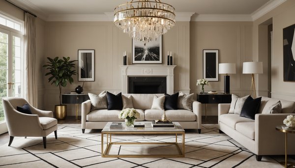 Inspirations déco contemporaine avec un lustre en cristal